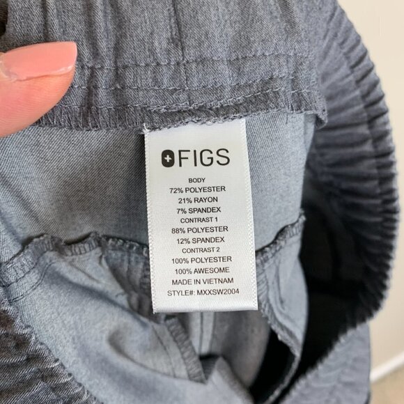 FIGS Men's Tansen Jogger Scrub Pants - Graphite Size Small - Picture 7 of 10